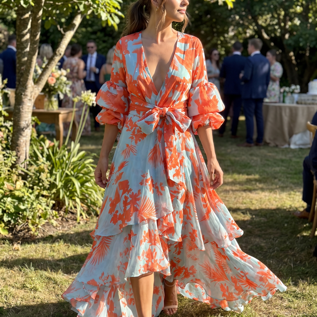 Constance™ Floral Tiered Maxi Dress
