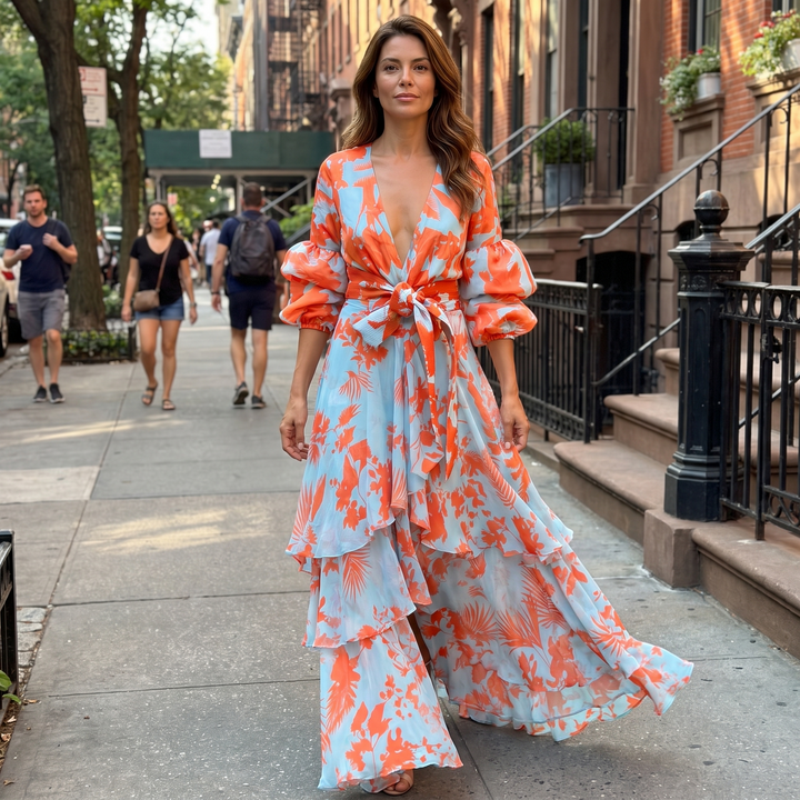 Constance™ Floral Tiered Maxi Dress