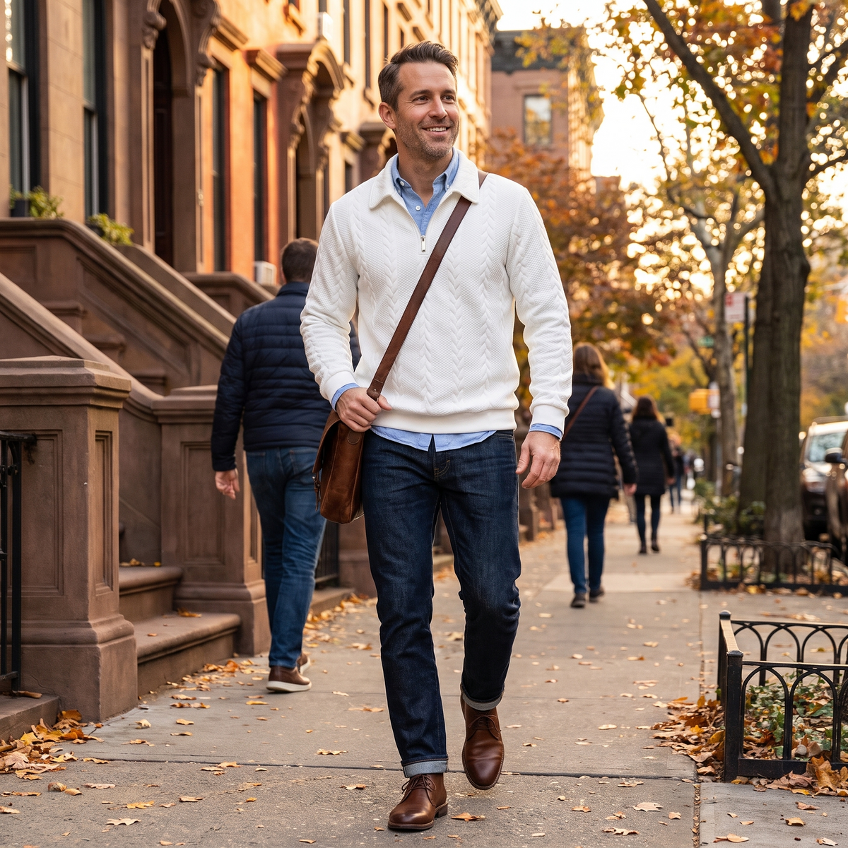 Julian Cable Knit Men's Sweater