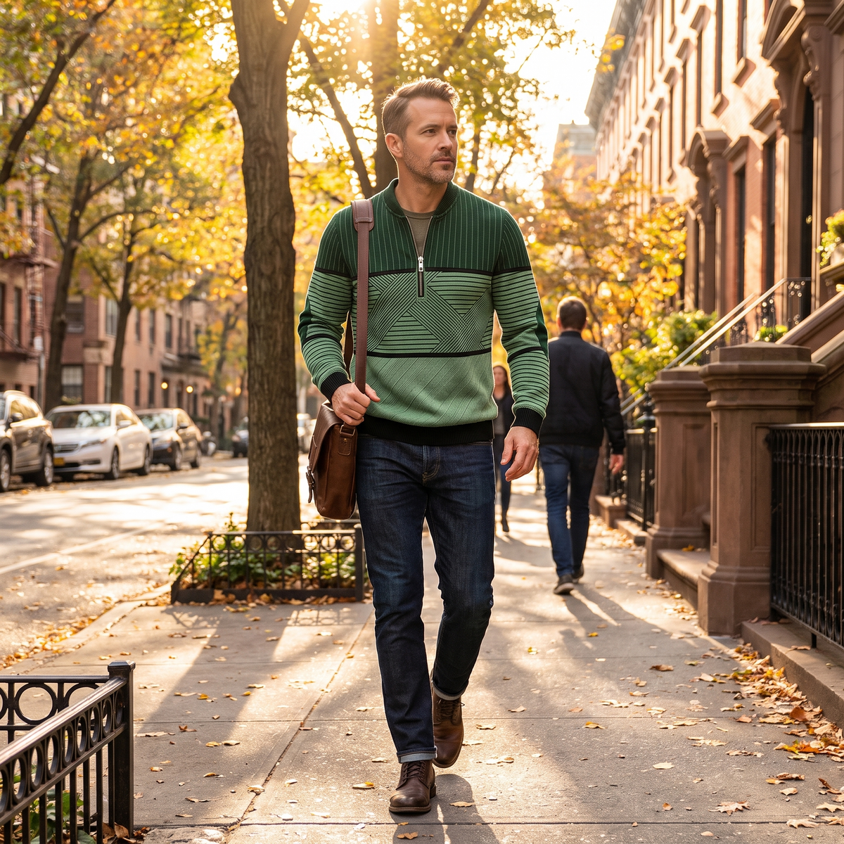Viktor Half-Zip Men's Sweater
