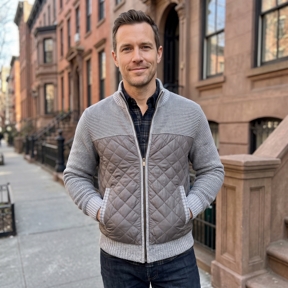Langston Clifton Knit Jacket
