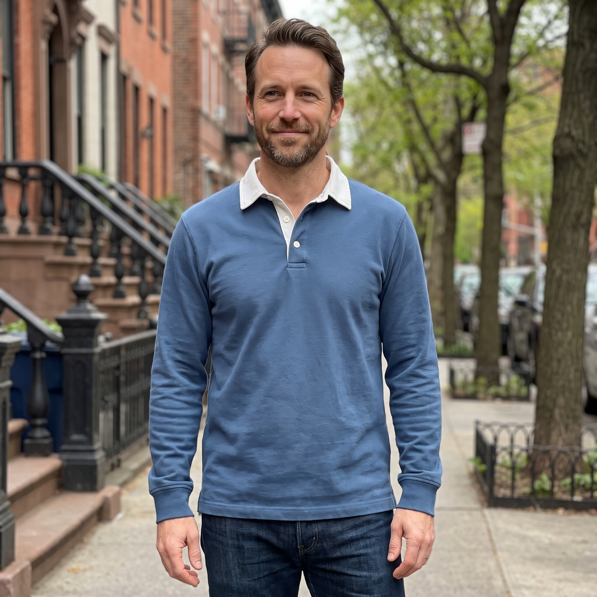 Porter Long Sleeve Polo