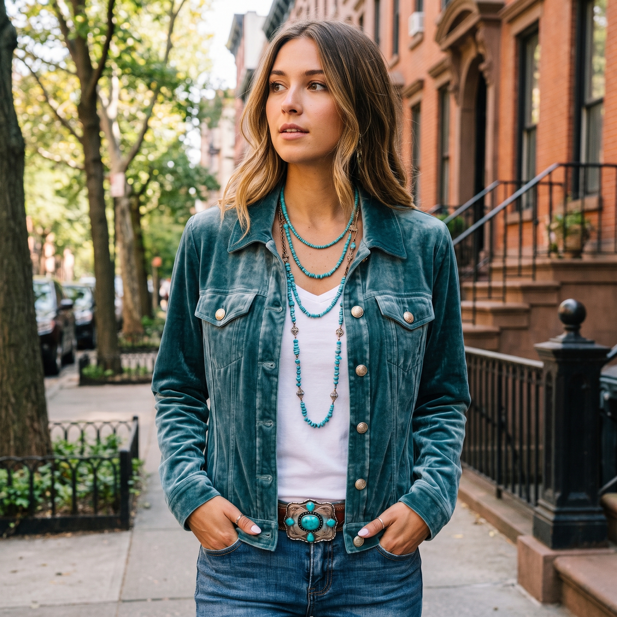 Dianne Vintage-Inspired Velvet Jacket