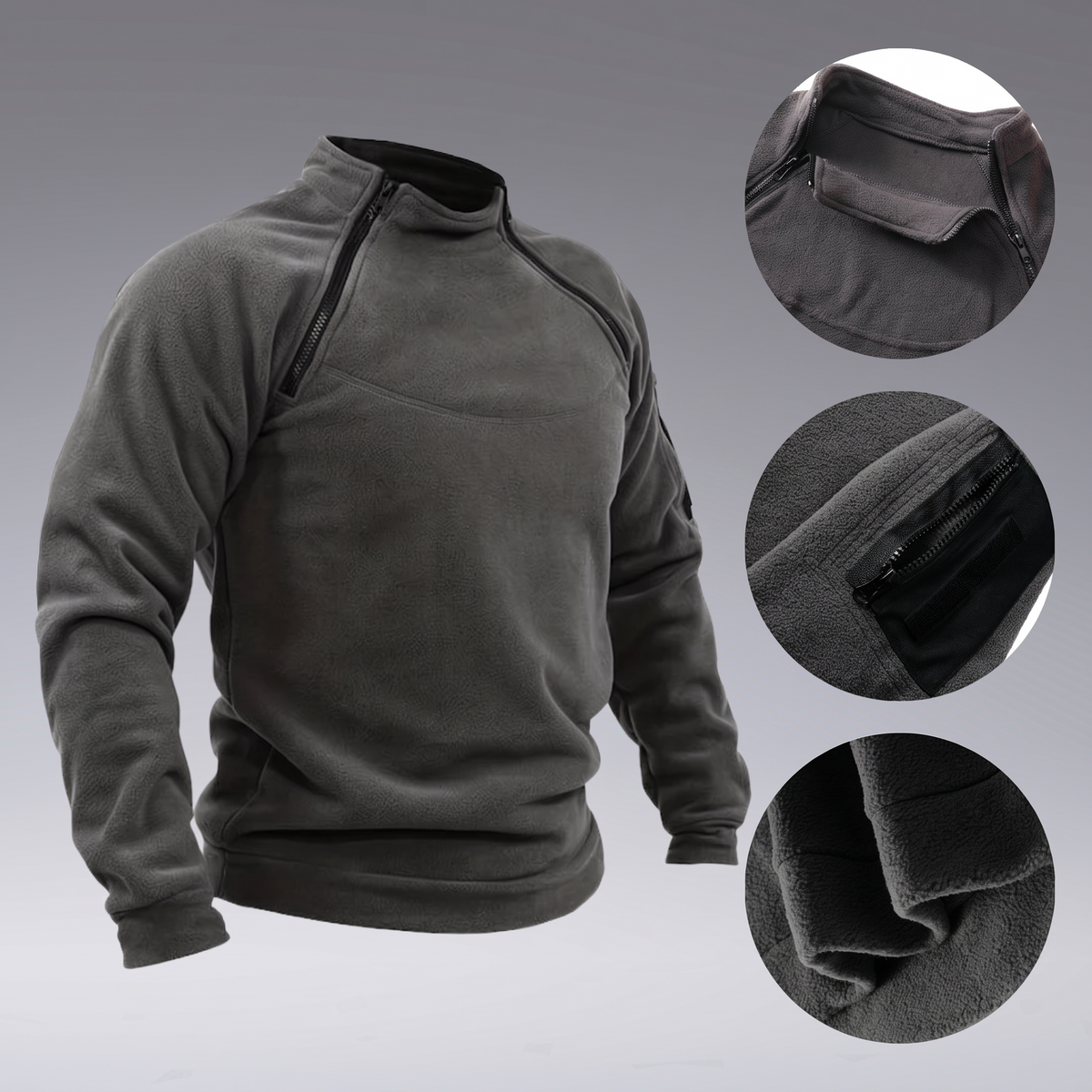 Arctic Explorer Fleece Pullover lifestyle