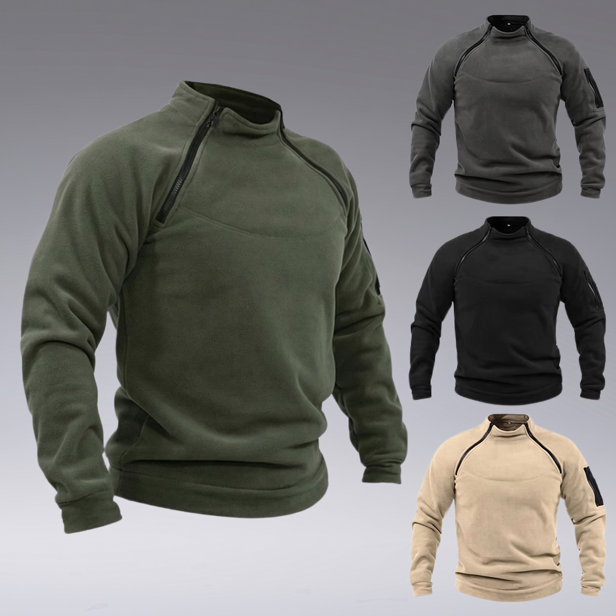 Arctic Explorer Fleece Pullover detail