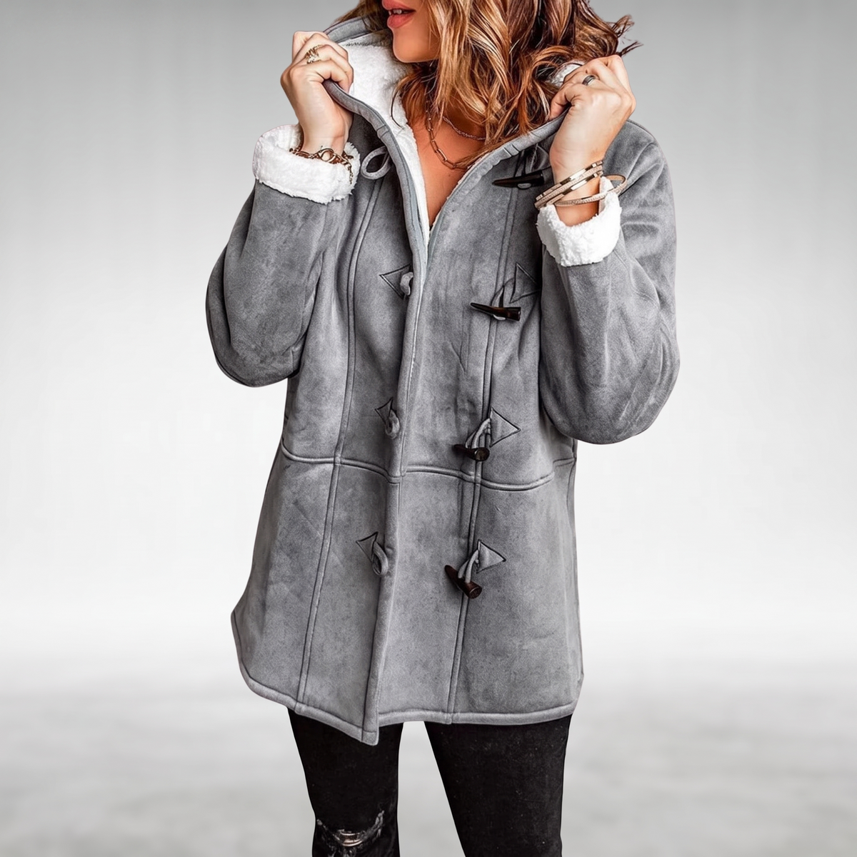 Amanda Stylish Women's Coat detail