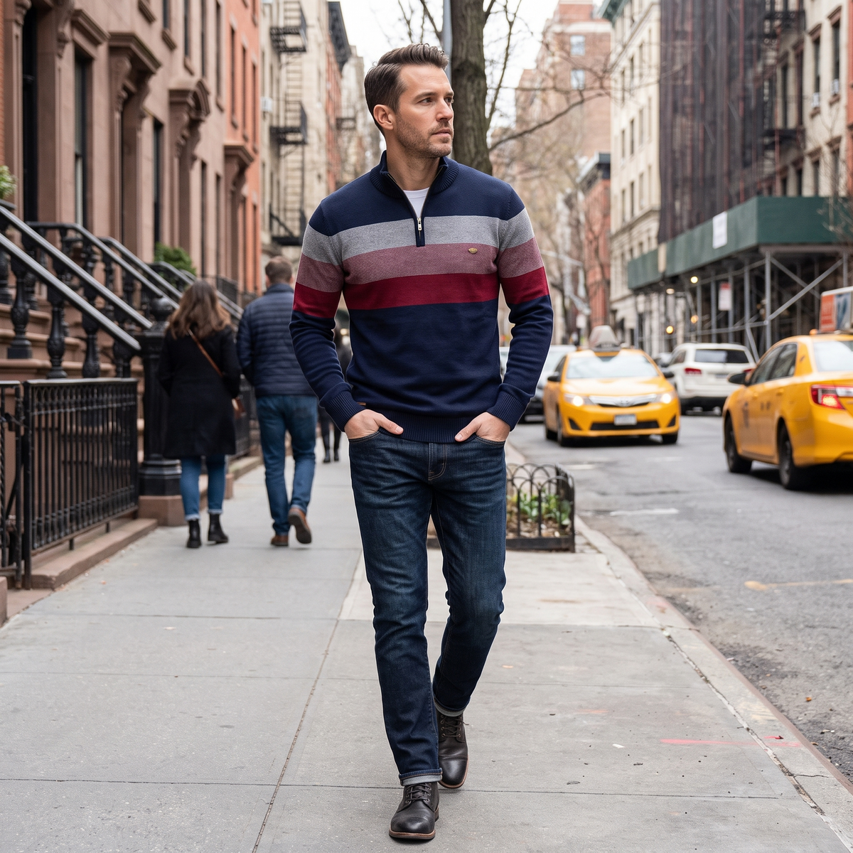 Raffaele Half-Zip Sweater