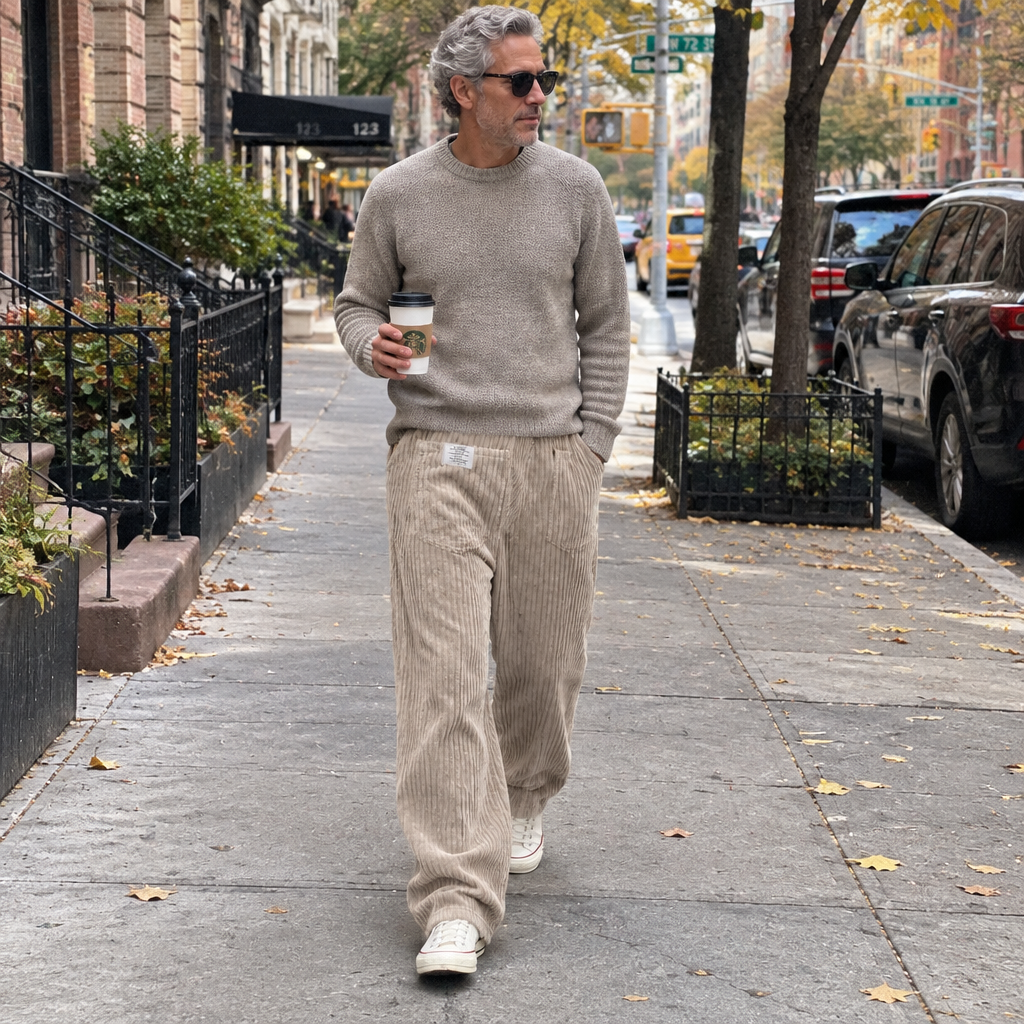 Erdem™ Wide Leg Corduroy Pants