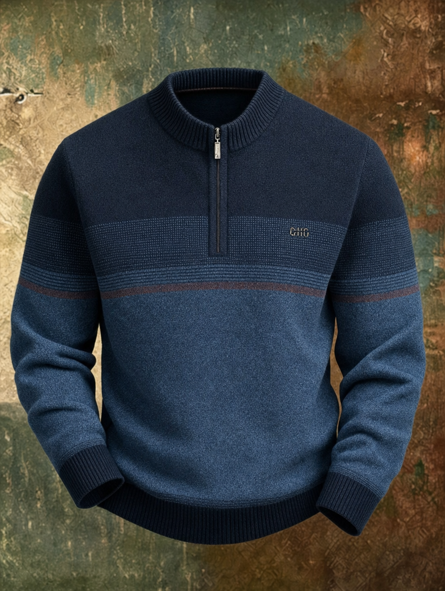 Warren™ Color Block Half-Zip Sweater