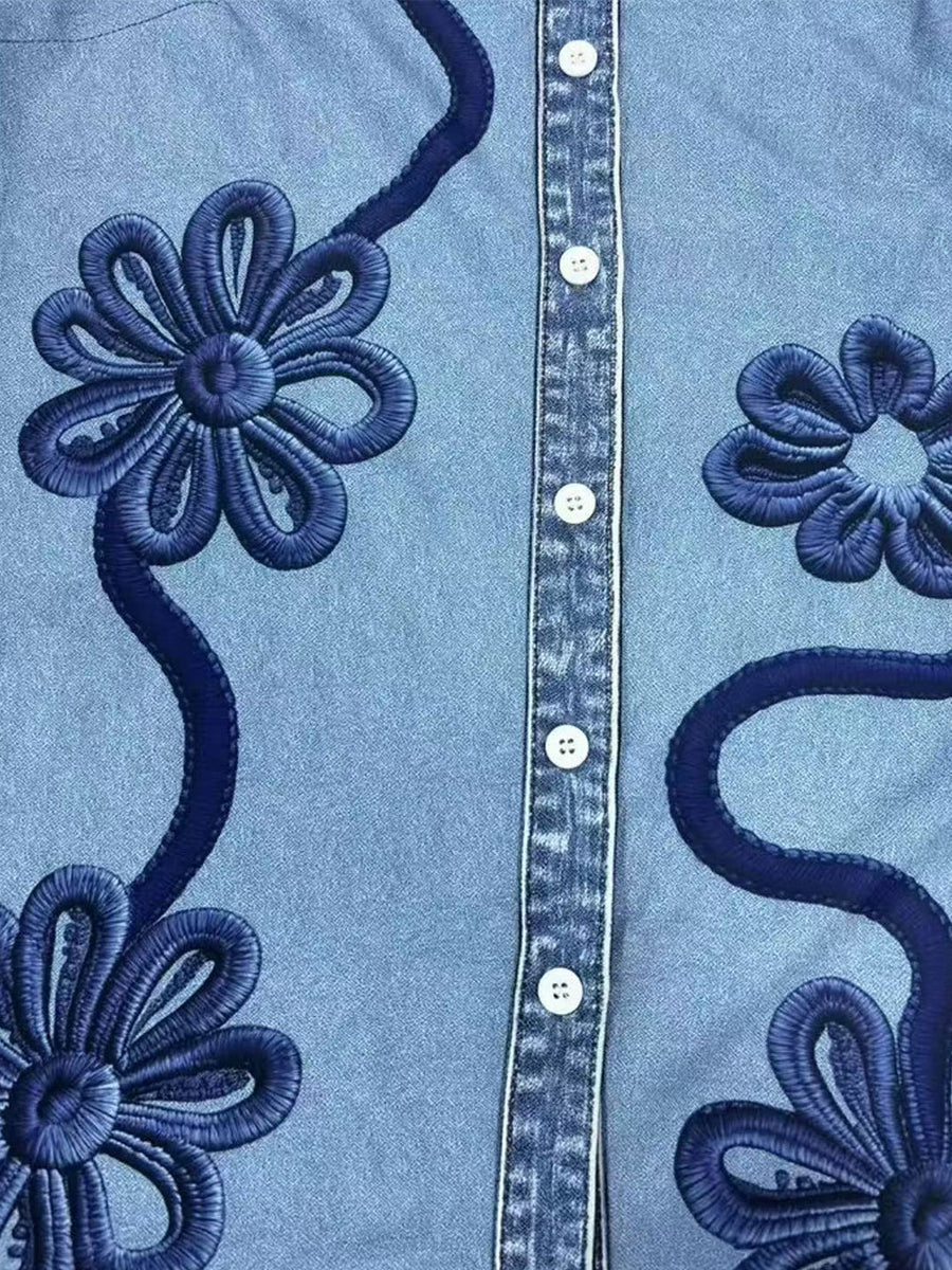Juliette™ Floral Embroidered Shirt