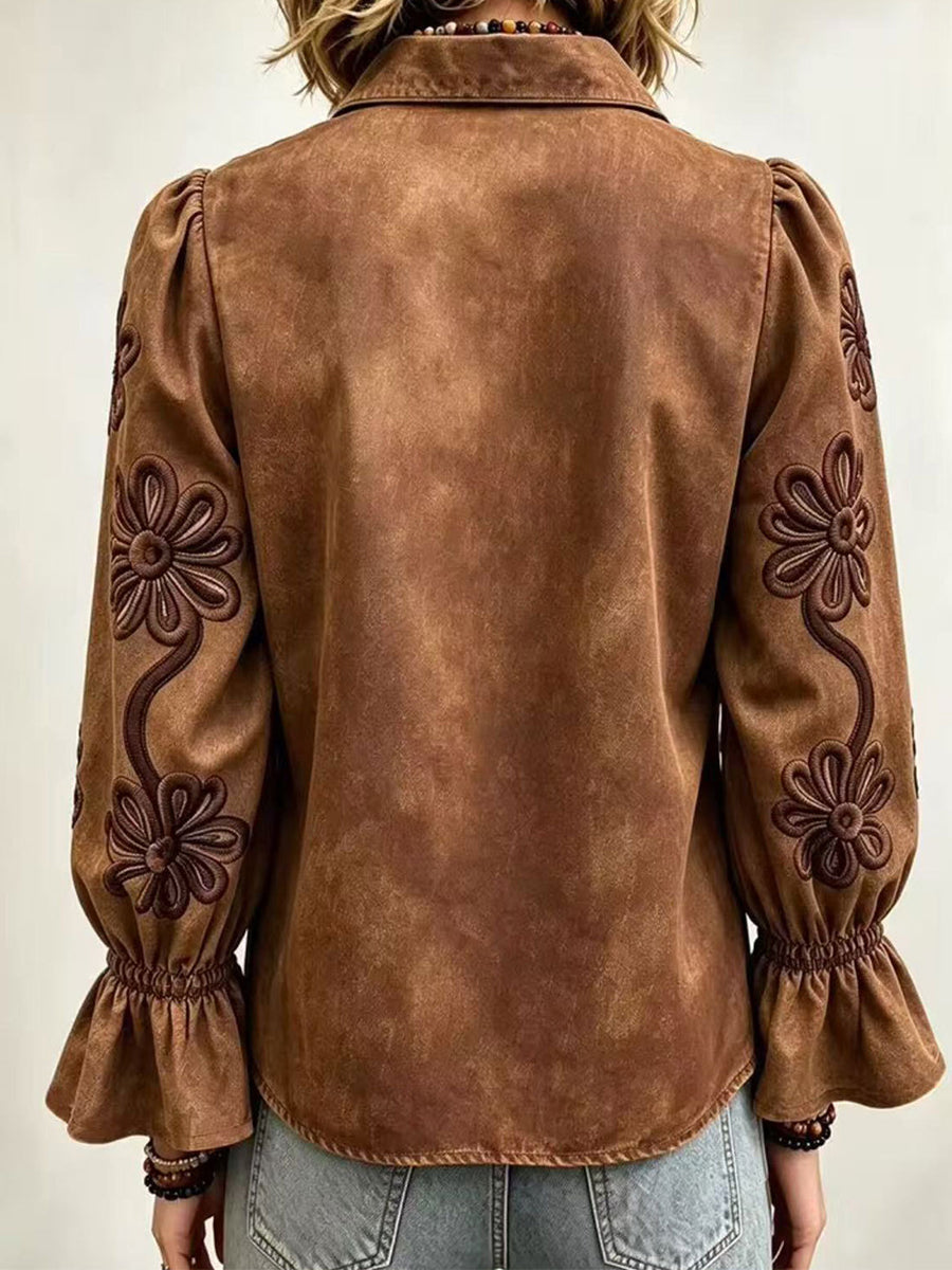 Juliette™ Floral Embroidered Shirt