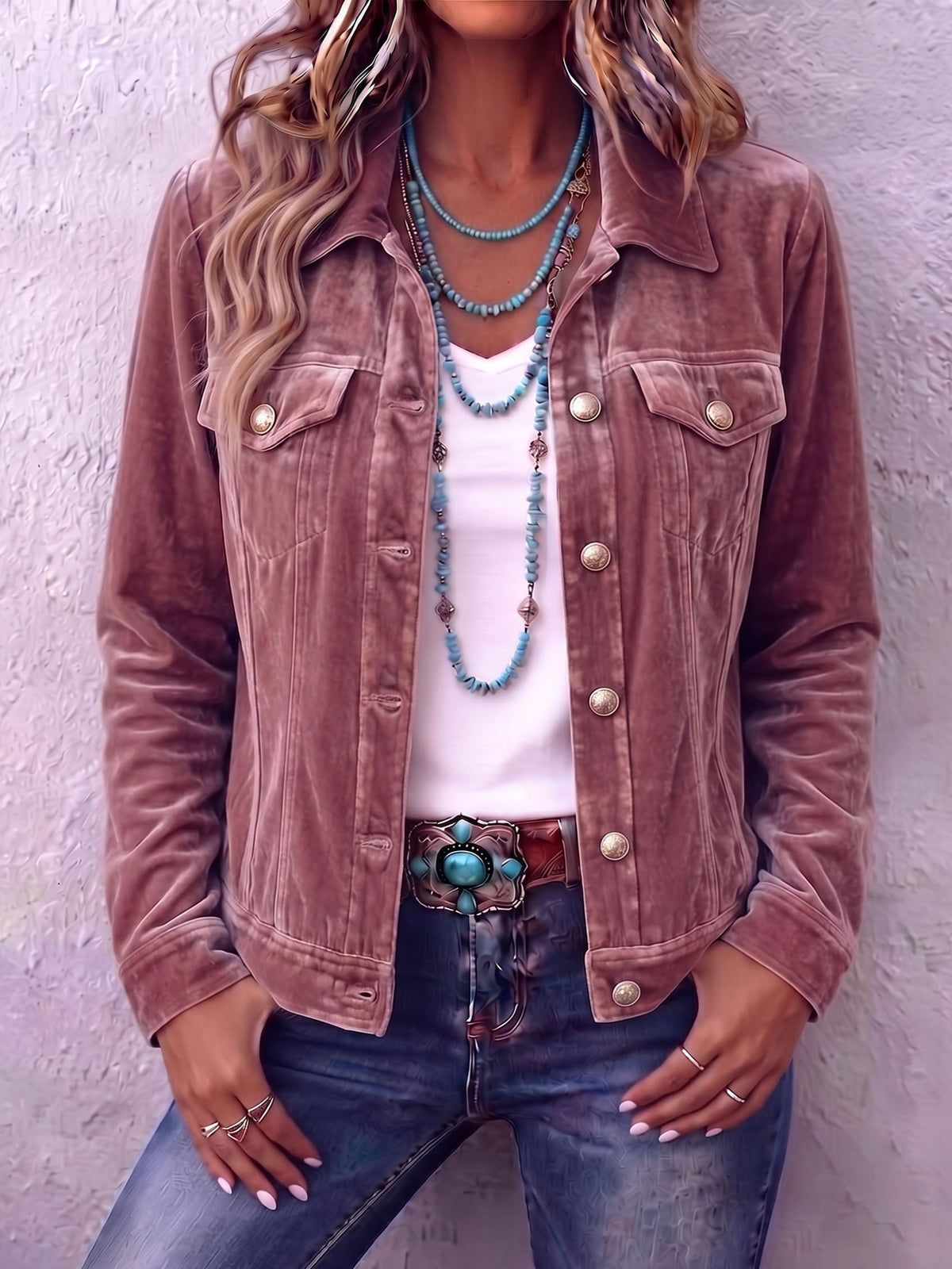 Dianne™ Vintage-Inspired Velvet Jacket
