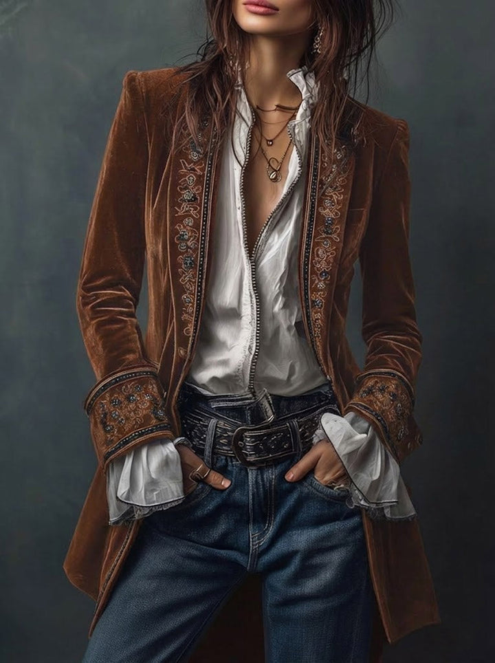 Erica™ Long Vintage Jacket